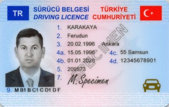 Tureckie prawo jazdy (Sürücü Belgesi) – tłumaczenie przysięgłe