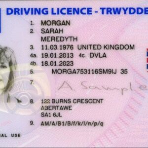 Brytyjskie prawo jazdy (tłumaczenie na polski)