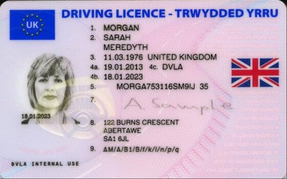 Brytyjskie prawo jazdy (tłumaczenie na polski)