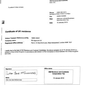 Angielskie Zaświadczenie o Zamieszkaniu (tłumaczenie na polski)