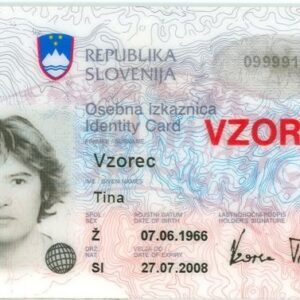 Słoweński dowód osobisty (Osebna izkaznica) – tłumaczenie przysięgłe
