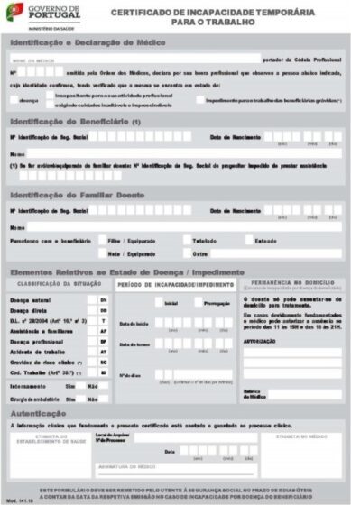 Tłumaczenie portugalskiego zwolnienia lekarskiego