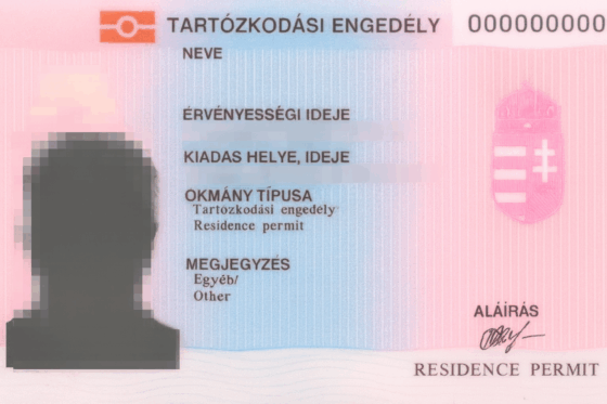Węgierska Karta pobytu (tłumaczenie na polski)